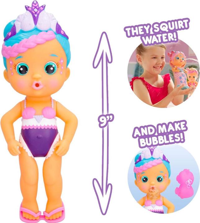 Produktbild IMC Toys Bloopies Meerjungfrau Zauberschwanz W2 Nelly
