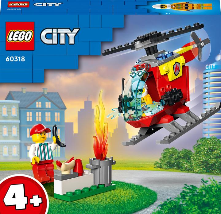 Image du produit LEGO Hélicoptère des pompiers (60318, LEGO City)