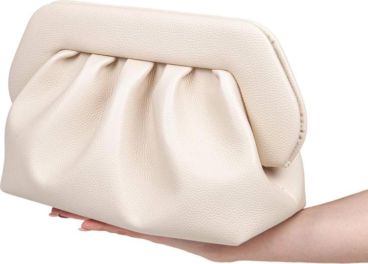 Produktbild Themoirè vegan fabric clutch shell color