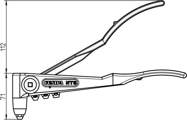 Immagine prodotto Gesipa Rivetto ragazzo w. Pinze a becchi ciechi NTS (315 mm)