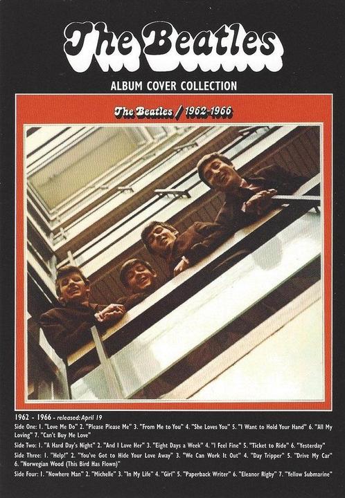 The Beatles 19621966 Album Postkarte (1 Stk.)
