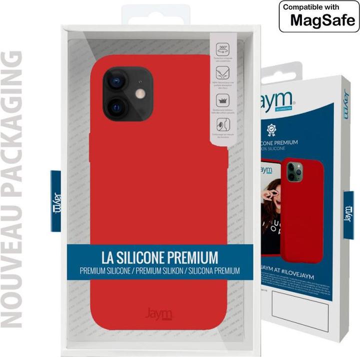 Immagine prodotto Jaym Custodia in silicone premium, serie rossa (Apple iPhone 14 Pro Max)