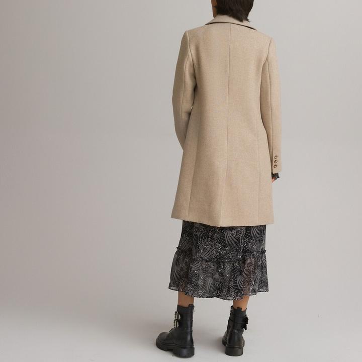 Actual product image La Redoute Collections Half-length coat (42)