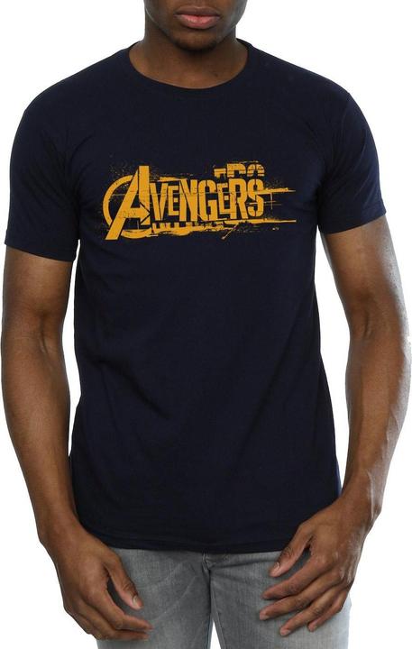 Produktbild Avengers Infinity War Orange Logo TShirt (S)