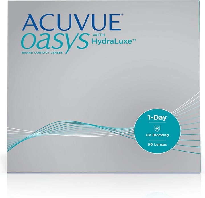 Produktbild Acuvue Oasys with Hydraluxe (90 Stück, Tageslinse, Sphärisch)