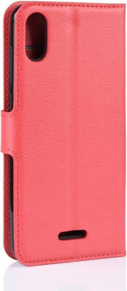 Produktbild MU Classic Litchi Leder Bookcover Series (Wiko Y60)