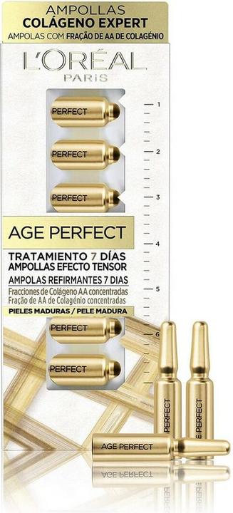 Produktbild L'Oréal Paris L’Oréal Professionnel AGE PERFECT tratamiento 7 días ampollas efecto tensor x 7 ud (7 ml)