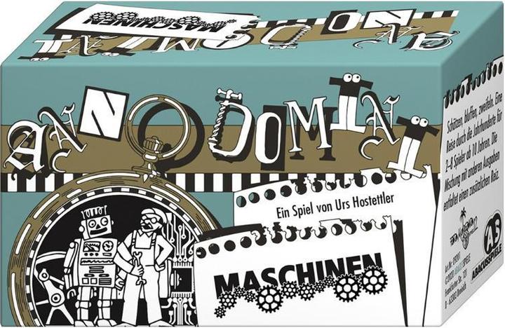 Actual product image Abacus ABA09201 - Anno Domini - machines, Card game, 2-8 players, ages 10+ (DE edition) (German)