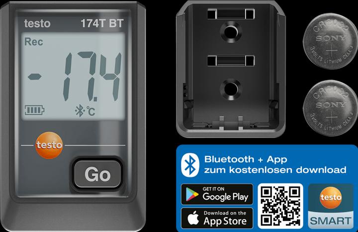 Immagine prodotto Testo Mini-Datenlogger 174 T / Bluetooth®