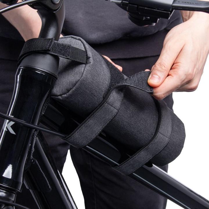 Produktbild Wozinsky WBB37GRB Fahrradtasche mit Wärmeisolierung – Grau (0.70 l, Gepäckträgertasche)