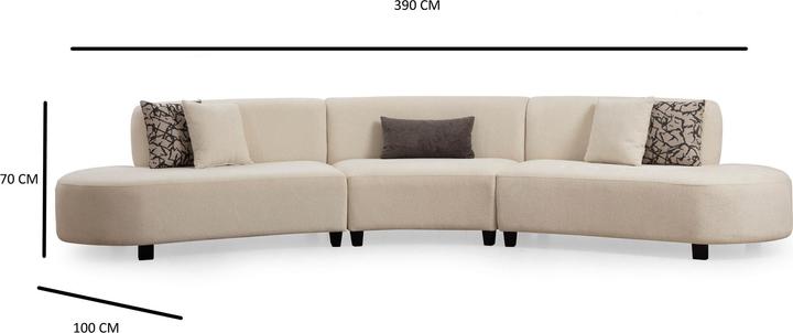 Produktbild Atelier del Sofa Melany (Ecksofa)