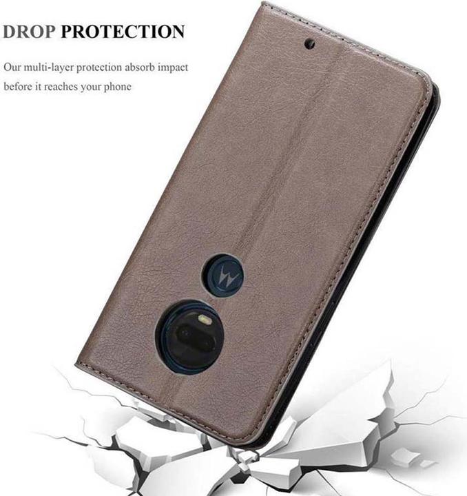 Productafbeelding Cadorabo Boek Onzichtbare Magneethoes (Motorola Moto G7, Motorola Moto G7 Plus)