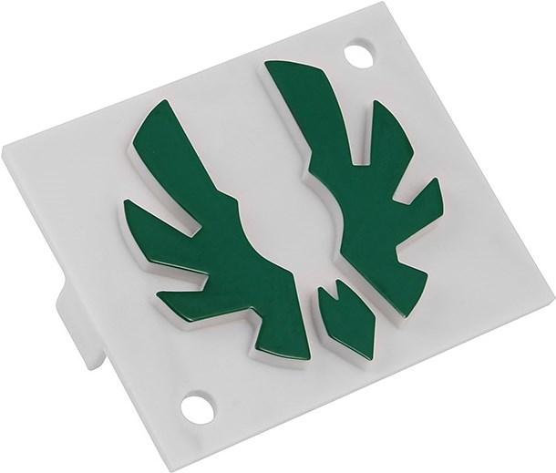 Actual product image BitFenix Green Logo for Shinobi Midi Tower