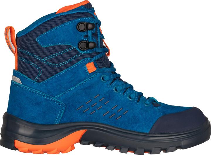 Dark Navy, Glow Orange, Atlantic Blue