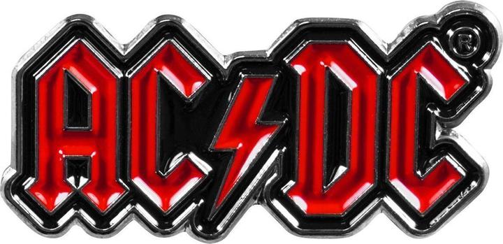 AC/DC Logo Abzeichen Emaille
