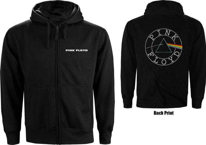 Produktbild Pink Floyd Circle Logo (Zipper-Hoodie) (M)