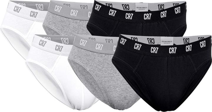 CR7 Slip Casual Figurbetont Basic, Slip, 6-pack