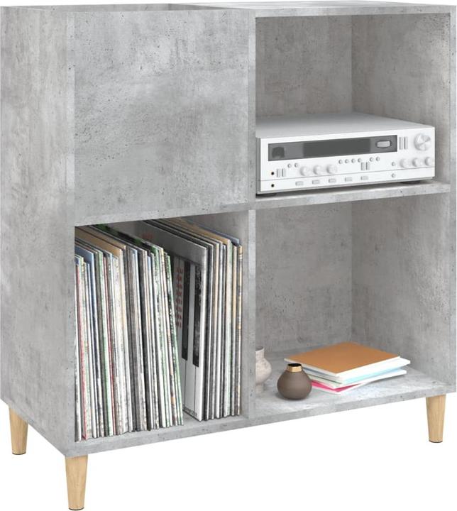 Produktbild VidaXL Plattenschrank Betongrau 84,5x38x89 cm Holzwerkstoff