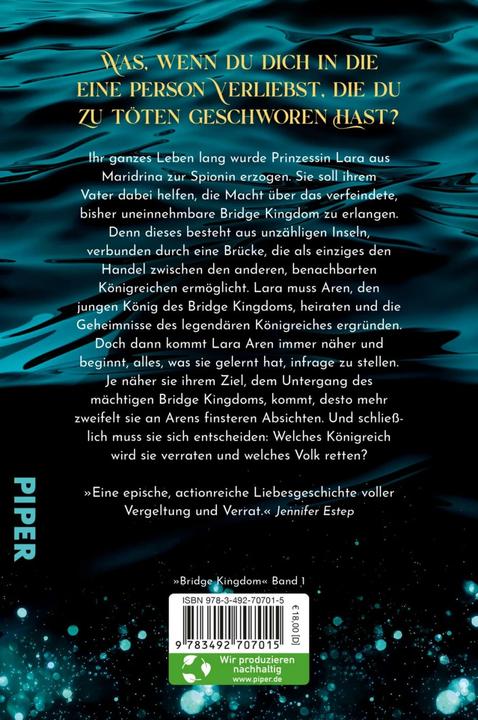 Immagine prodotto Bridge Kingdom – Der Schwur der Spionin (Tedesco, Danielle L. Jensen, 2023)
