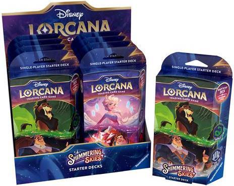 Disney Lorcana TCG: Shimmering Skies - Starter Deck (8 Decks) (English, Deck)