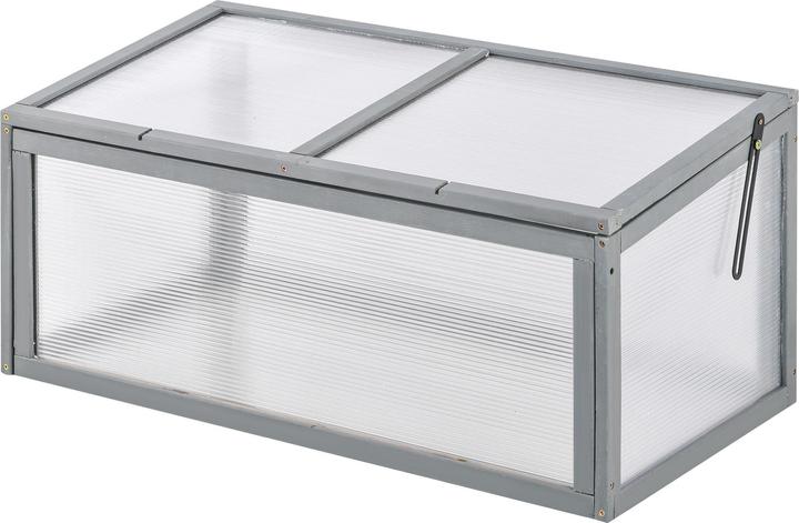 Outsunny Cold Frame with Wooden Frame
