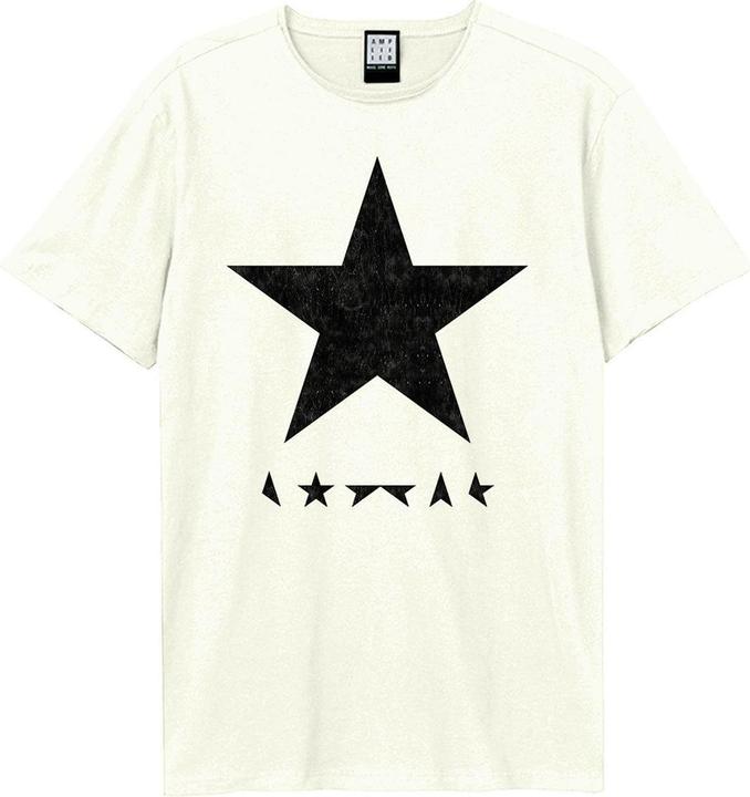 Immagine prodotto Amplified Black Star Maglietta David Bowie Adulto Unisex (S)