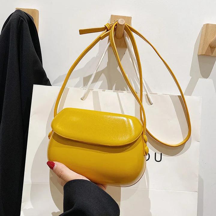 Only-Bags.Store Klappe Crossbody Taschen Mini PU Leder Schultertaschen und Handtaschen Telefon Einfache feste