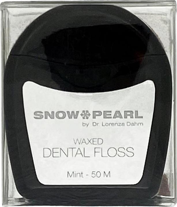 Produktbild Snow Pearl Zahnseide 50m gewachst Minze (50 m)