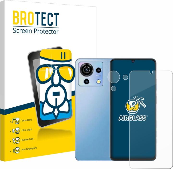 Image du produit BROTECT Film de vitre blindée AirGlass (1 pièce(s), ZTE Blade V50)