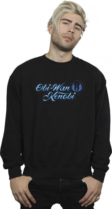 Produktbild Star Wars ObiWan Kenobi Ribbon Font Sweatshirt (M)