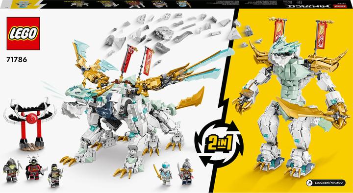 Produktbild LEGO Zanes Eisdrache (71786, LEGO Ninjago)