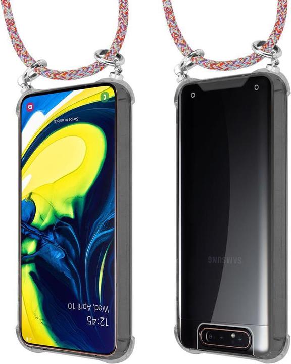 Produktbild Cadorabo TPU Handy Kette SILBER Cover