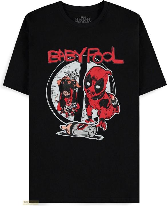 Difuzed Deadpool - I Need A Drink - Men's Short Sleeved T-shirt - L (L)