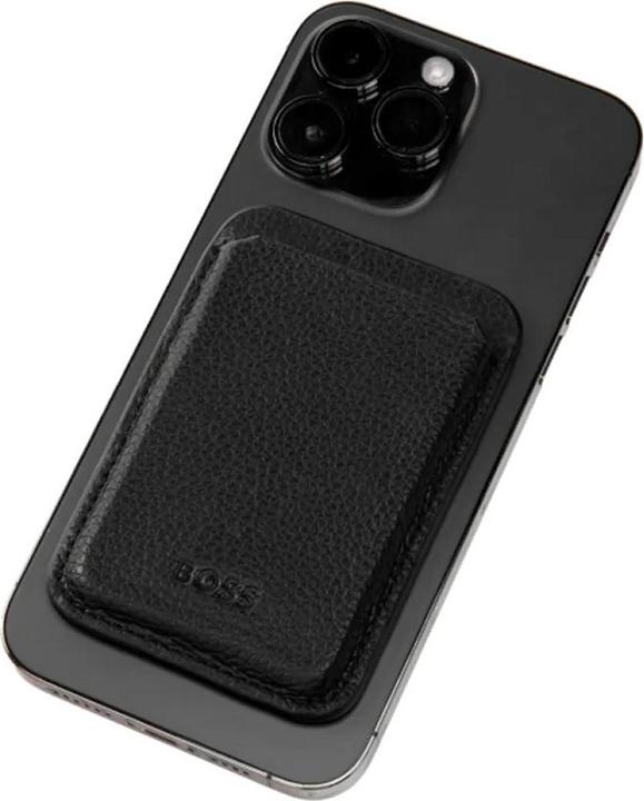 Image du produit Hugo Boss Classic Grained - Porte-cartes magnétique Mobile
