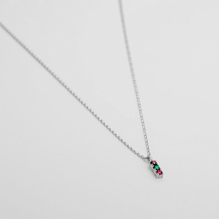 Actual product image Esprit Kette COLOR BAR (Coloured stone, 925 silver)