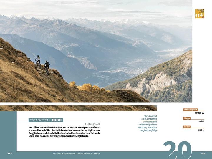 Produktbild Wallis Raus und Mountainbiken | E-Mountainbiken (Deutsch, Hallwag Kümmerly+Frey AG, 2022)