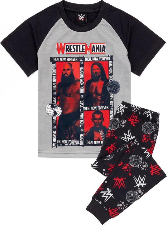 Immagine prodotto WWE Pigiama da ragazzo con pantaloni lunghi (128)