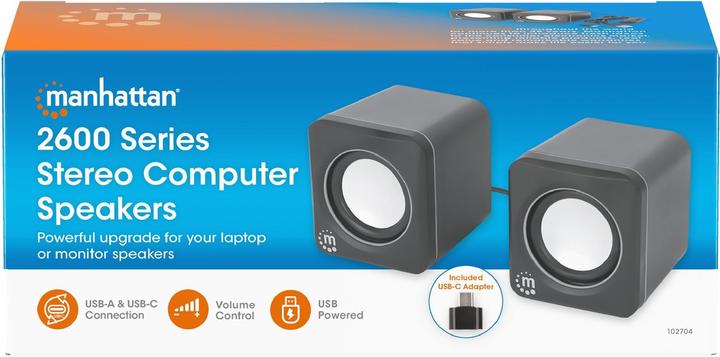 Image du produit Manhattan Haut-parleurs pour PC et ordinateur portable - 2600 Series