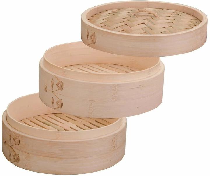 Ibili Vaporetto di bambù (20 cm, Materiale vegetale)