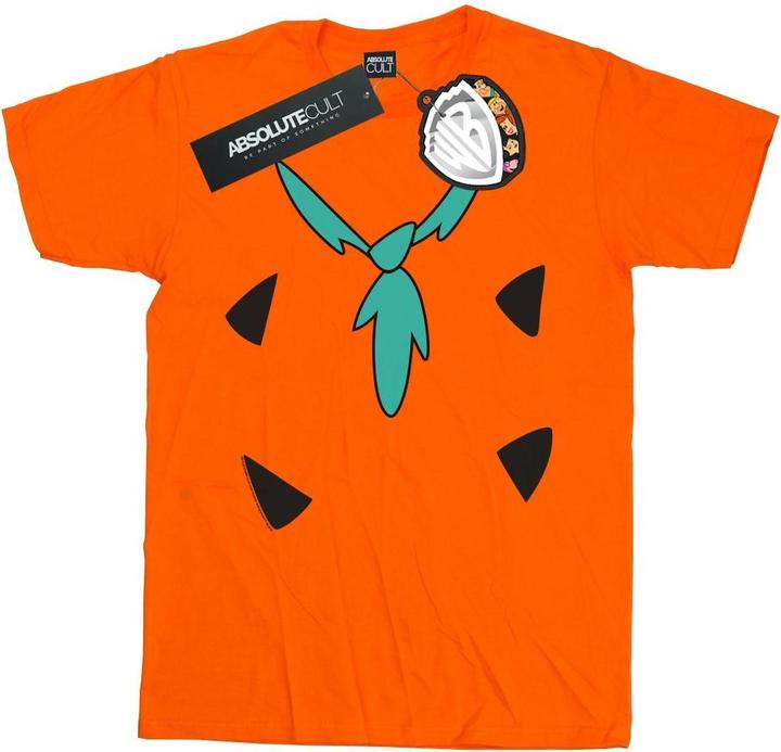 Actual product image The Flintstones Mens Fred Flintstone Costume Print T-Shirt (4XL)