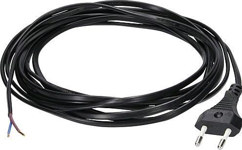 EGB H03VVH2F Cavo di collegamento Europa nero 5m 5 pz. (5 m)