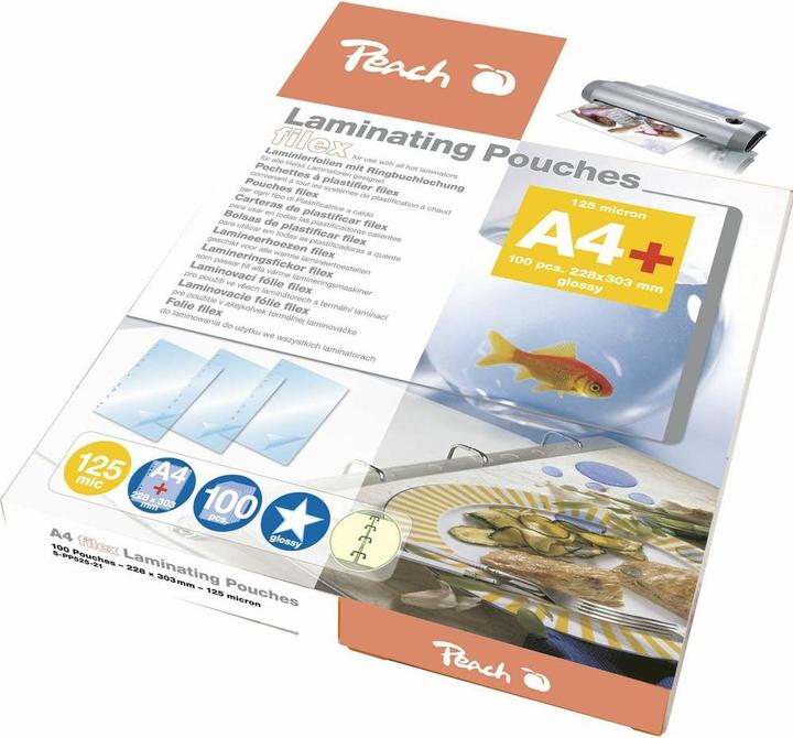 Actual product image Peach Pp525-01 (A3, 100 Piece, 125 µm)