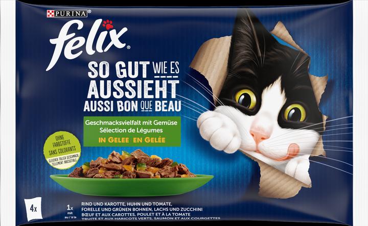 Image du produit Felix Gelée de légumes (Adulte, 4 pcs, 340 g)