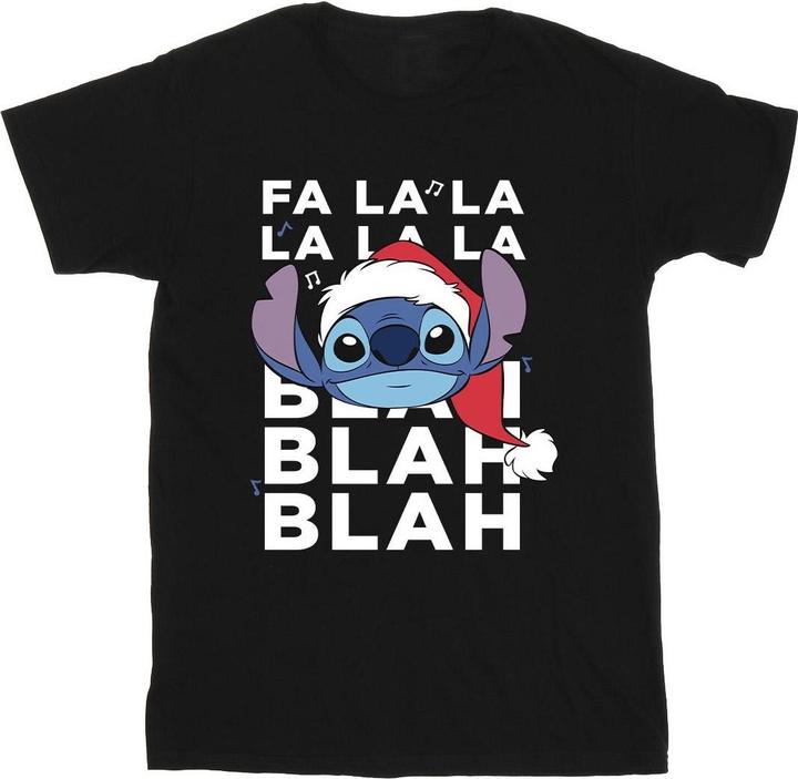 Immagine prodotto Disney Lilo And Stitch Christmas Blah Blah Blah Maglietta Ragazzi (104)