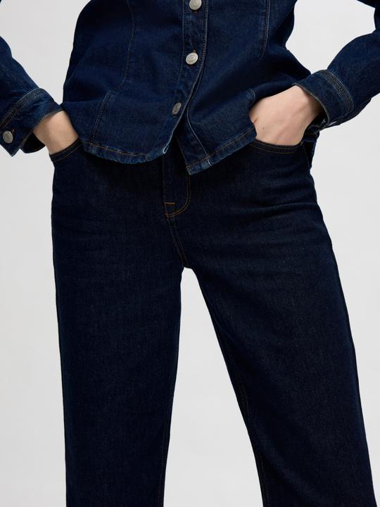 Immagine prodotto Selected Femme Jeans straight fit blu scuro (W31/L32)