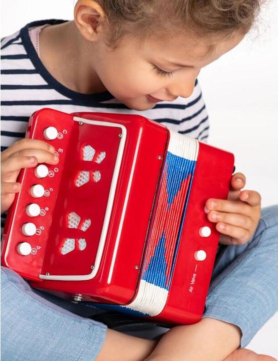 Produktbild Boogie Bee Akkordeon 7 Tasten (Deutsch, Französisch, Englisch, Italienisch)