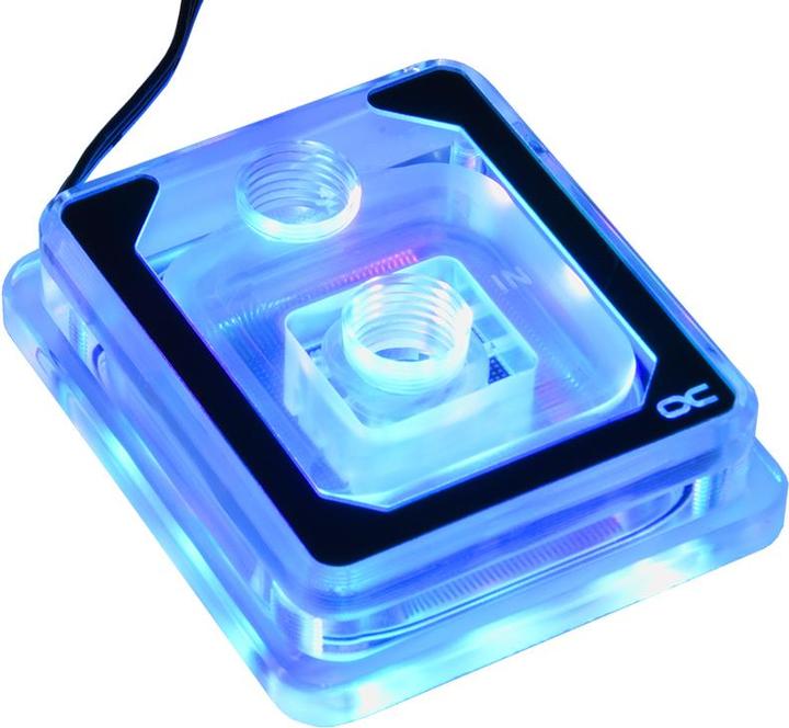 Actual product image Alphacool ice block aurora xp³ light - acrylic cpu cooler