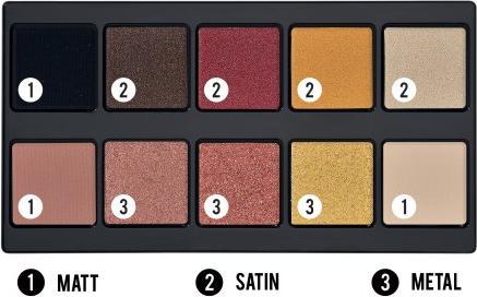 Produktbild Pupa Milano Make Up Stories Palette 002 Hot Flame (002)