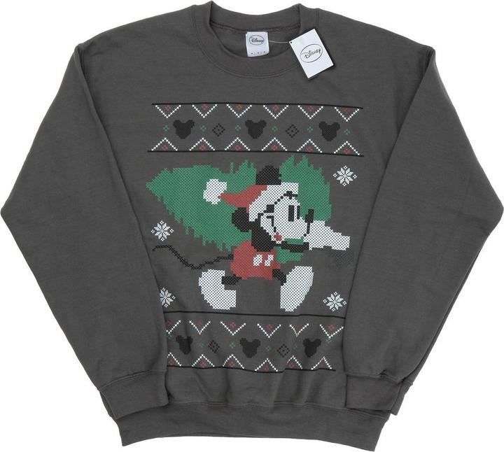 Disney Mickey Mouse Christmas Tree Sweatshirt
