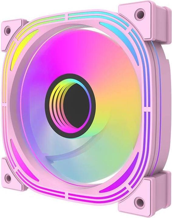 Darkflash Tech INF24 5in1 ARGB Computer fan set (rose) (120 mm, 5 x)